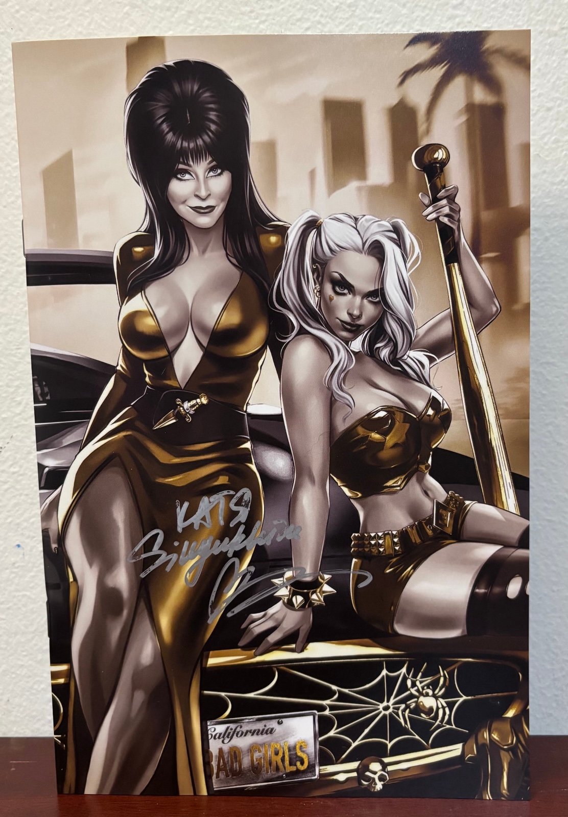Signed Harley Quinn x Elvira Sinyukhina
