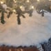 48 White Soft Christmas Tree Skirts