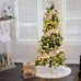 48 White Soft Christmas Tree Skirts