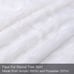 48 White Soft Christmas Tree Skirts