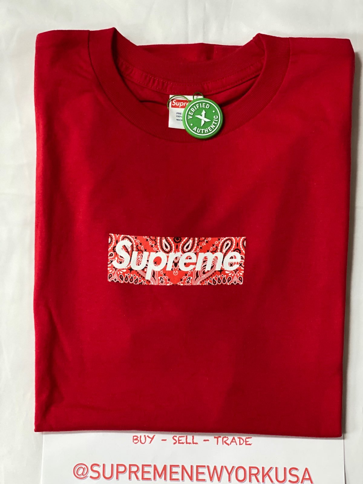 Supreme bandana box logo tee T-shirts