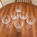 crystal wine glasses