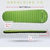 Gear Doctors Sleeping Pad for Camping & Backpacking [Ultralight 25oz] - Sleepin
