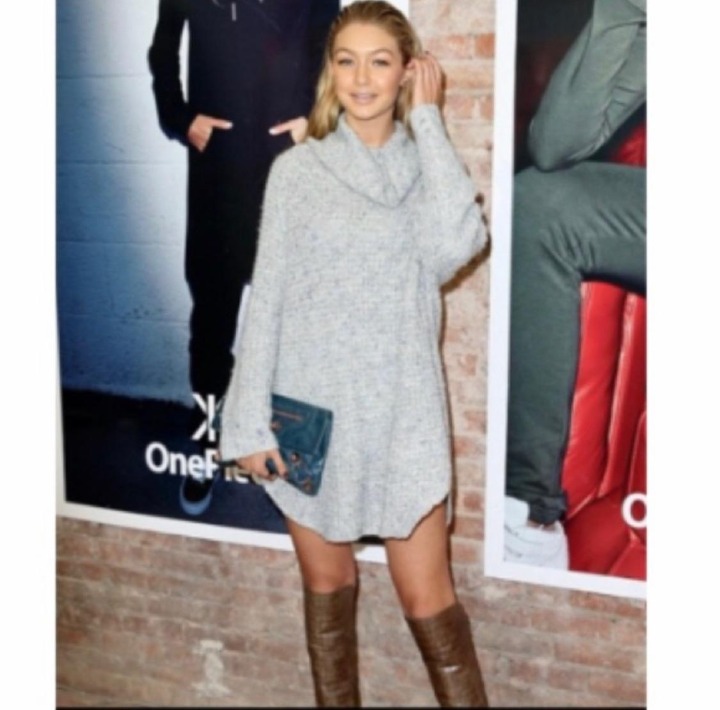 Free People Dylan Tweedy Oversized Turtleneck Pullover