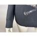 Wildfox White Label Silver Sequin Skull Sweater S EUC Long Sleeve Round Neck