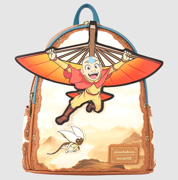 Avatar: The Last Airbender Aang Glider Staff Mini Backpack