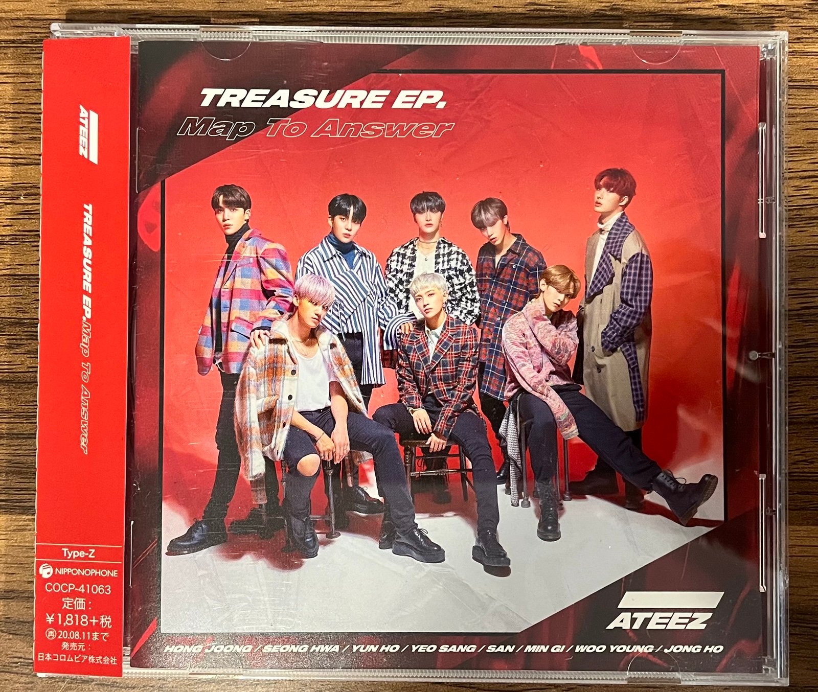 ATEEZ Treasure: Map to Answer Type Z Album