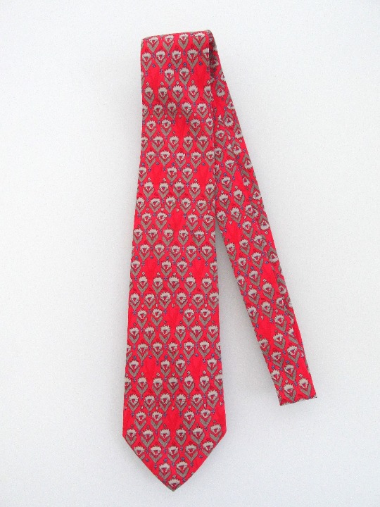 Hermes Vintage Men's Silk Tie