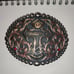 Cowboy Up Belt Buckle Beautiful Copper undertones Ruby Embellishments