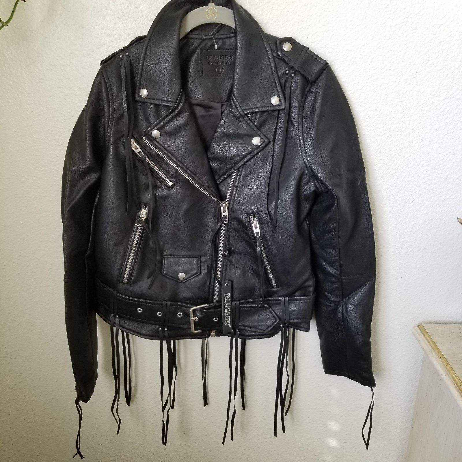 Faux Leather Jacket