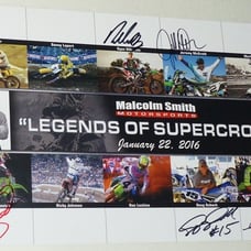 LEGENDS OF SUPERCROSS POSTER, JEREMY MCGRATH,MALCOLM SMITH,RYAN VILLOPOTO