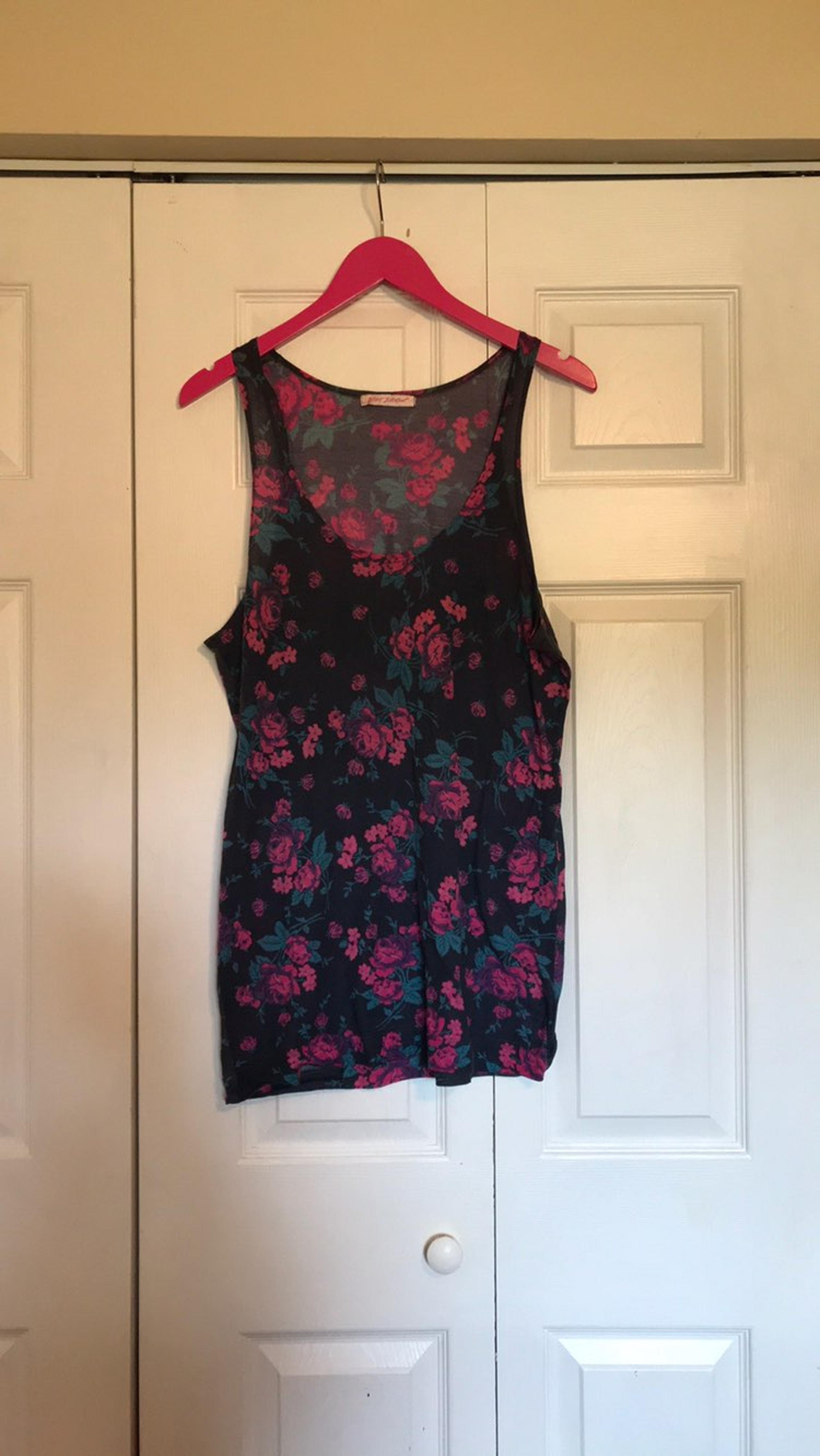 Betsey Johnson Floral Tank O/S