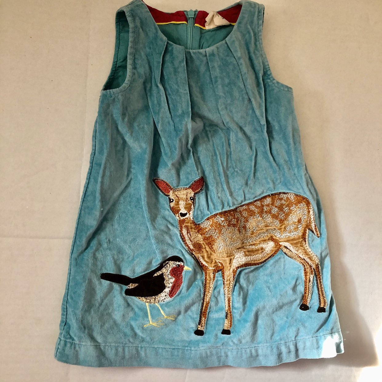 Mini boden deer pinnie