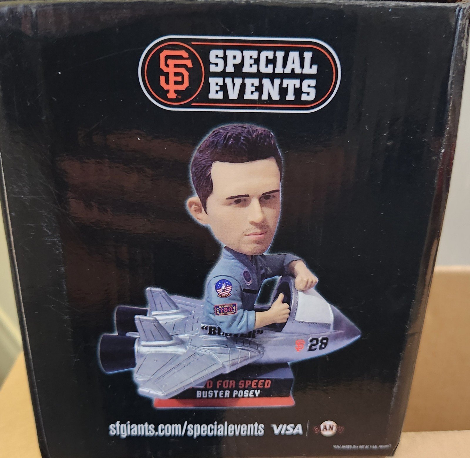 San Francisco Giants 2019 Buster Posey TOP GUN Bobblehead SGA (Special Event)