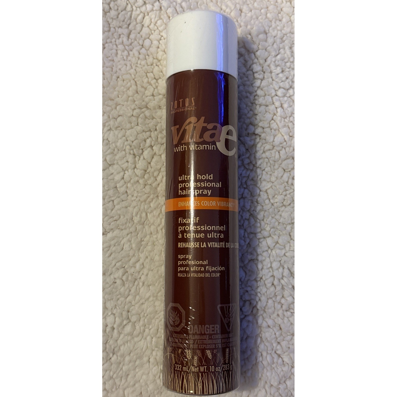 Zotos Vitae hairspray ultra hold 10oz discontinued sealed