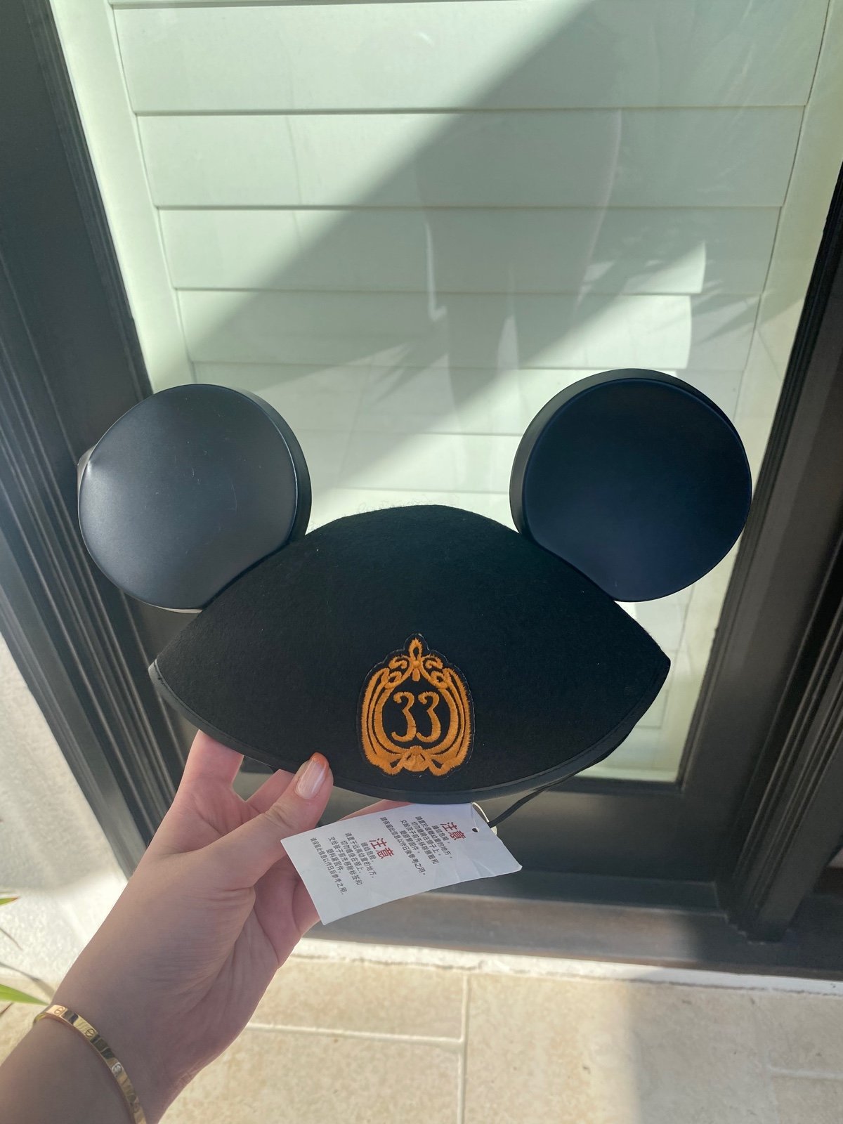 Club 33 ear hat NWT