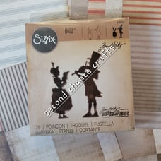 Sizzix Bigz Die - Victorian Carolers by Tim Holtz
