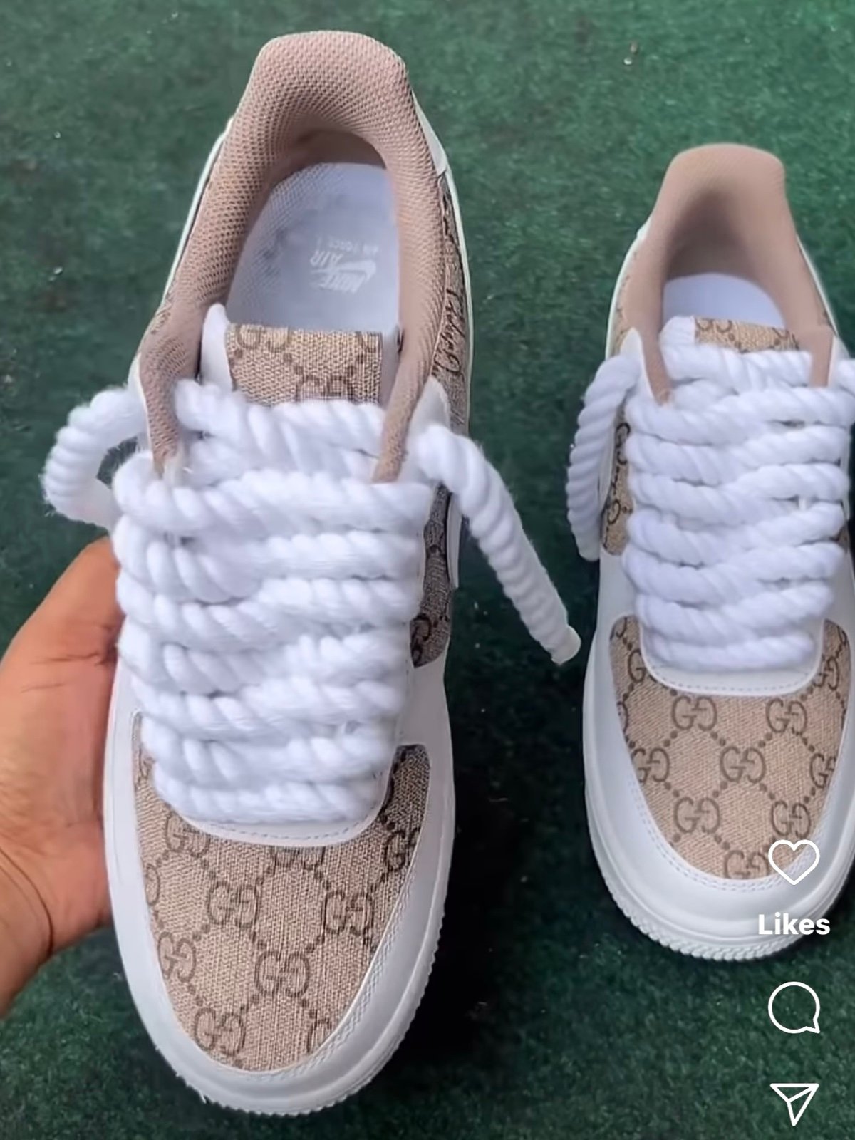 Brown Custom Air Force one