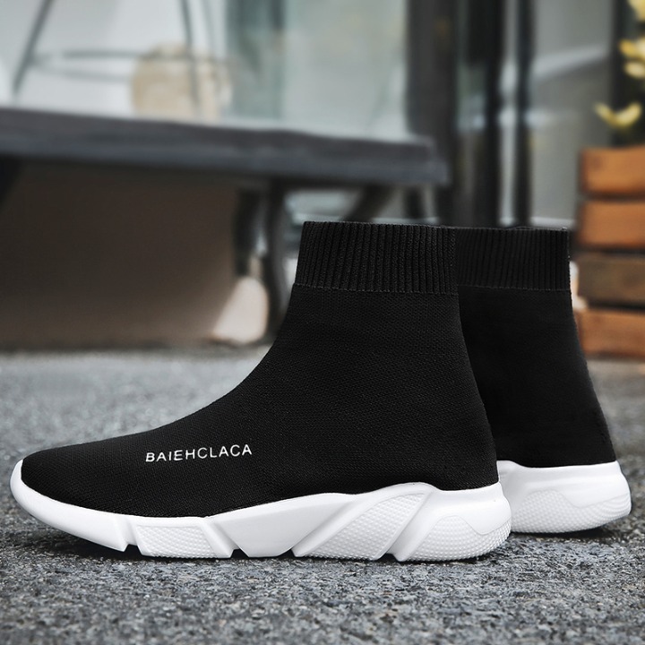 High Top Unisex Sock Shoes Men & Women Couple Shoes Vulcanized Brand