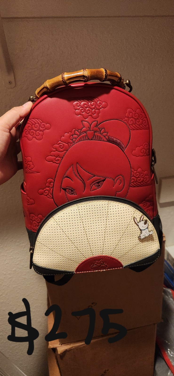 Loungefly Mulan Bamboo mini backpack