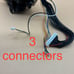 FRONT DISPLAY/MAIN BUTTON Keurig k500 K2.0-500 coffee maker 3 Connectors / 6 Wir