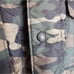 Men's quilted army jacket camouflage xl puffer goodfellow