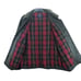 Vtg Thornton Bay Jacket Men XL Green Plaid Flannel Lined Snap Up Coated USA 90s