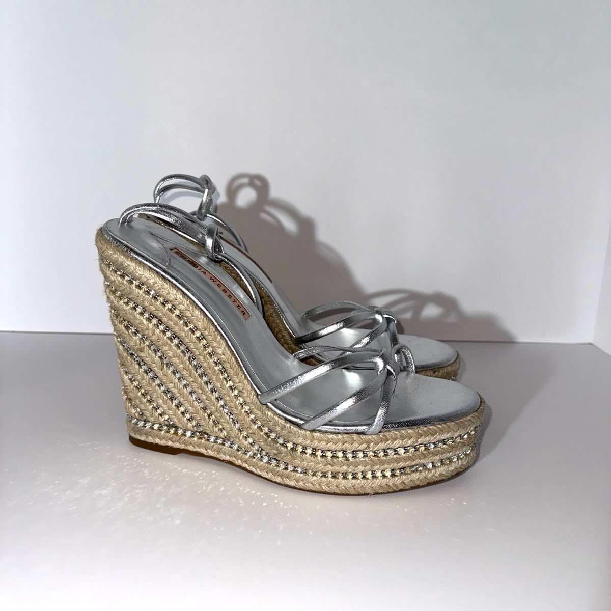 Sophia Webster Alina Crystal Wedges