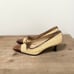 Stuart Weitzman Woven Kitten Heels Size 7.5