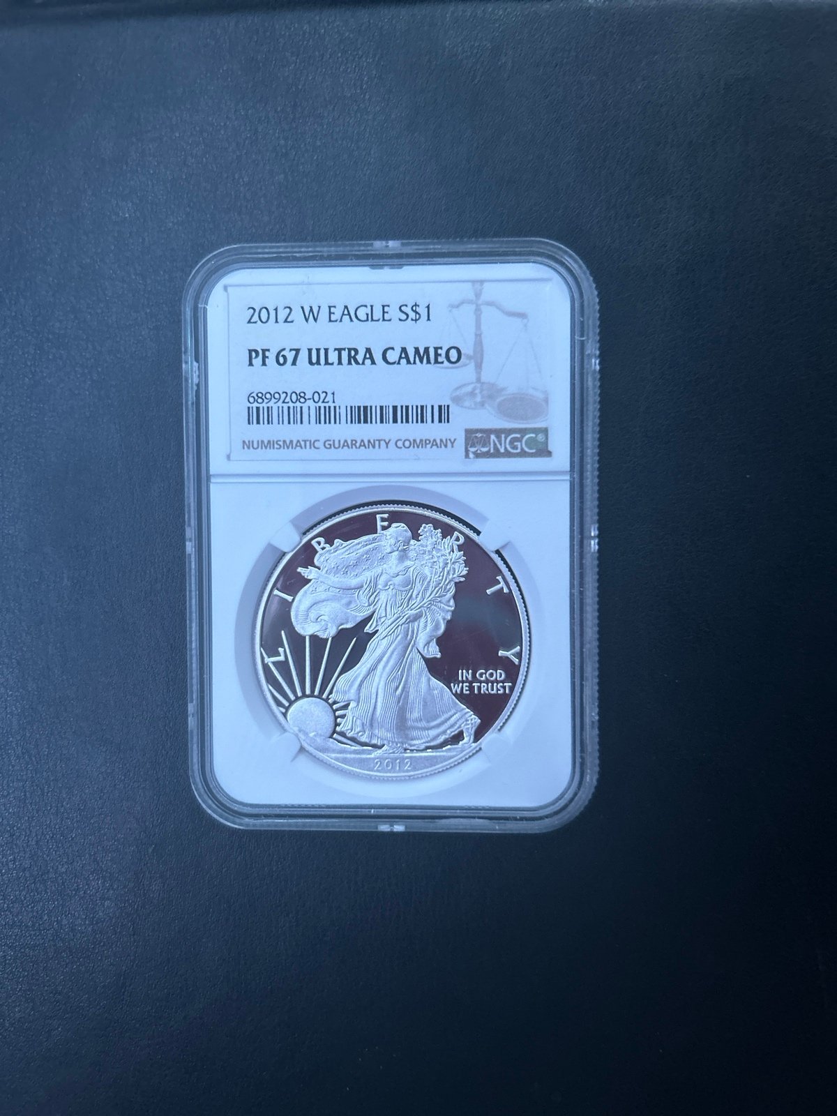 2012 W Eagle S1 PF 67 Ultra Cameo