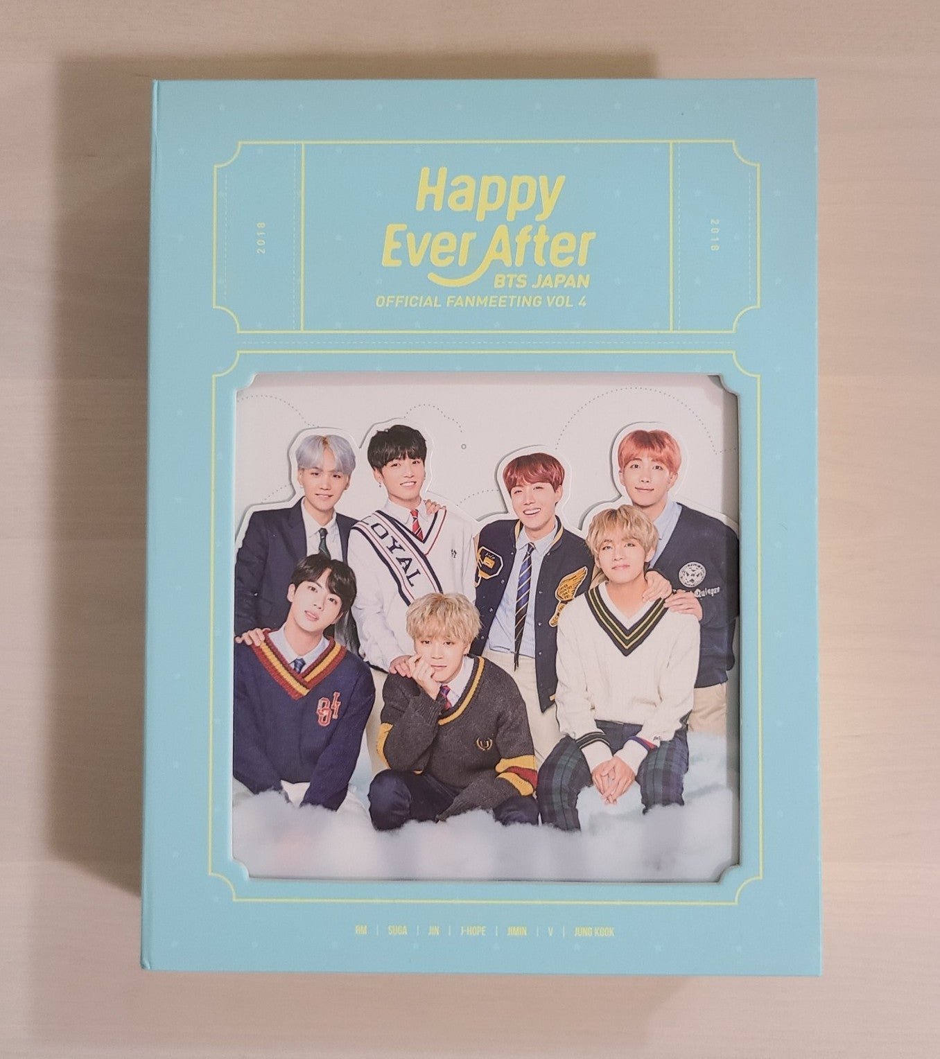 BTS Japan 4th Fanmeeting DVD Happy Ever After