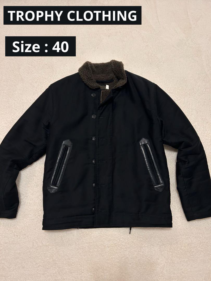 TROPHY CLOTHING☆Boa Jacket☆Excellent Condition