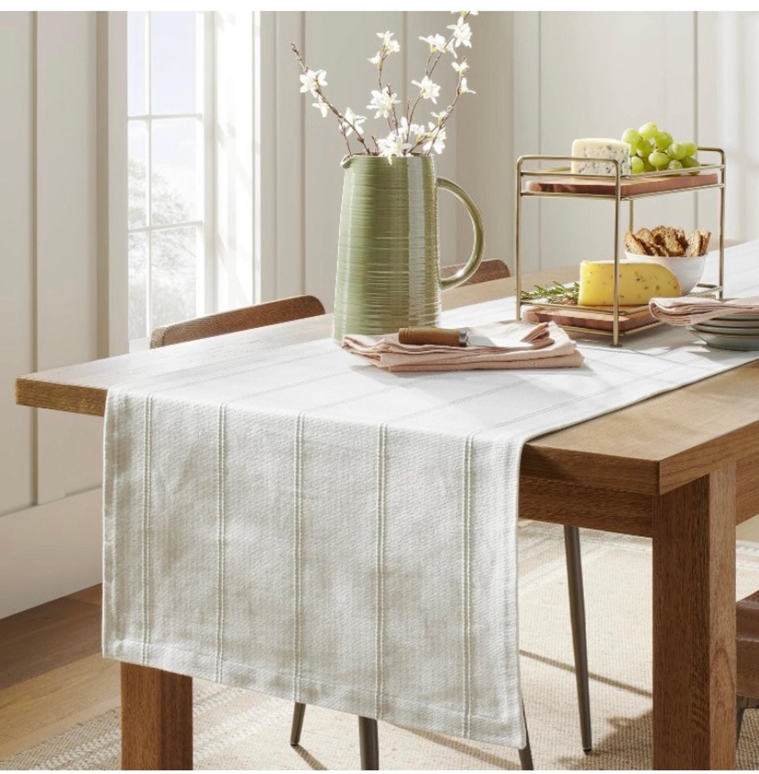 Hearth and Hand table runner 20”x90” (NEW)