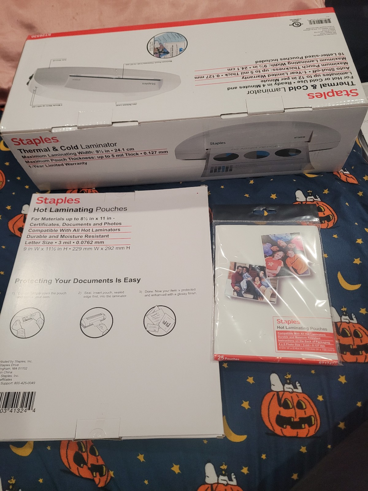Themal Laminator + Pouches