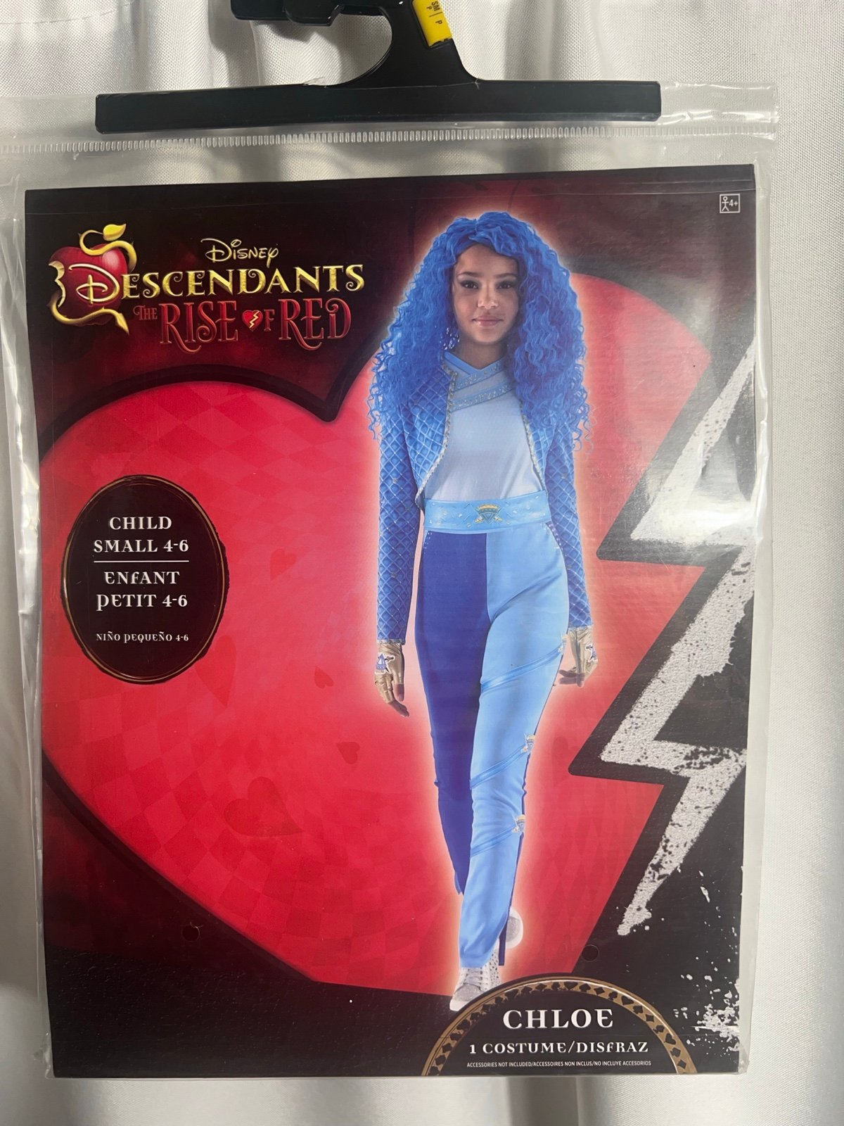 Disney Descendants Chloe Girls Size Small 4-6 Brand New 5 Piece Set