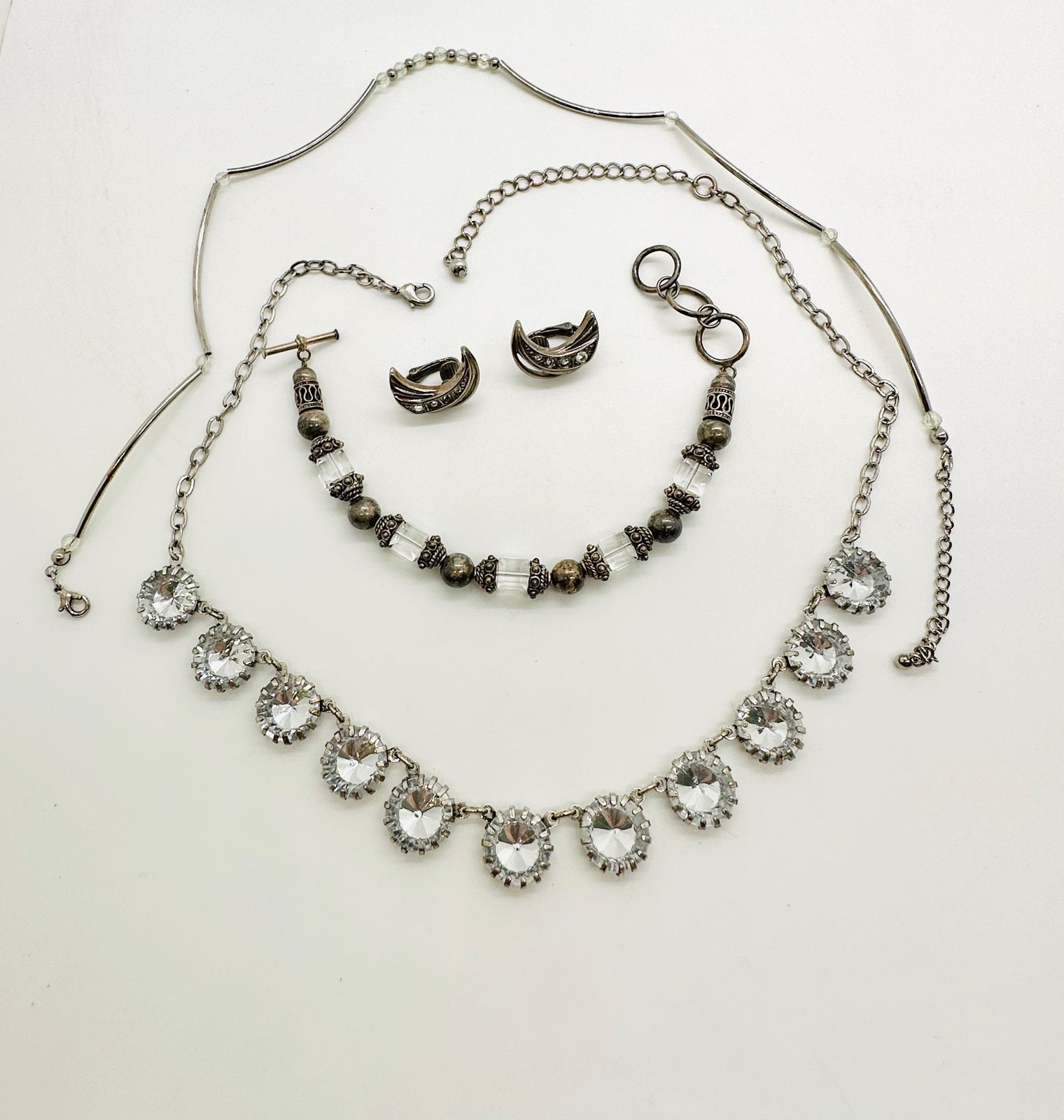 Crystal Rhinestone jewelry lot