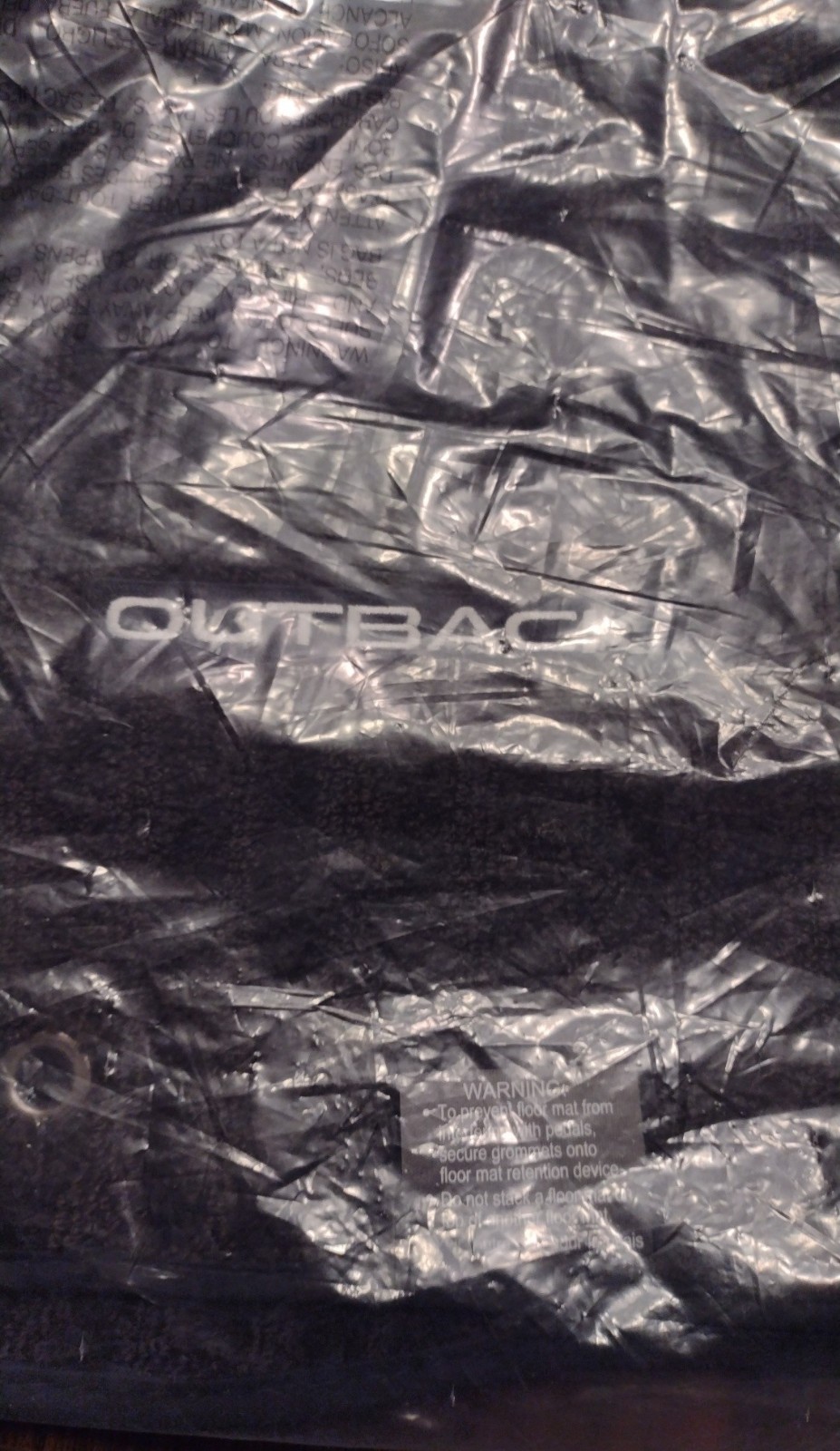 OEM Subaru Outback Black Cloth Floor Mat Set Mats Fabric J505SAN000 Factory NEW
