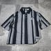 Vintage Oversized Disney Embroidered Polo Shirt Short Sleeve Polo Shirt Stripe