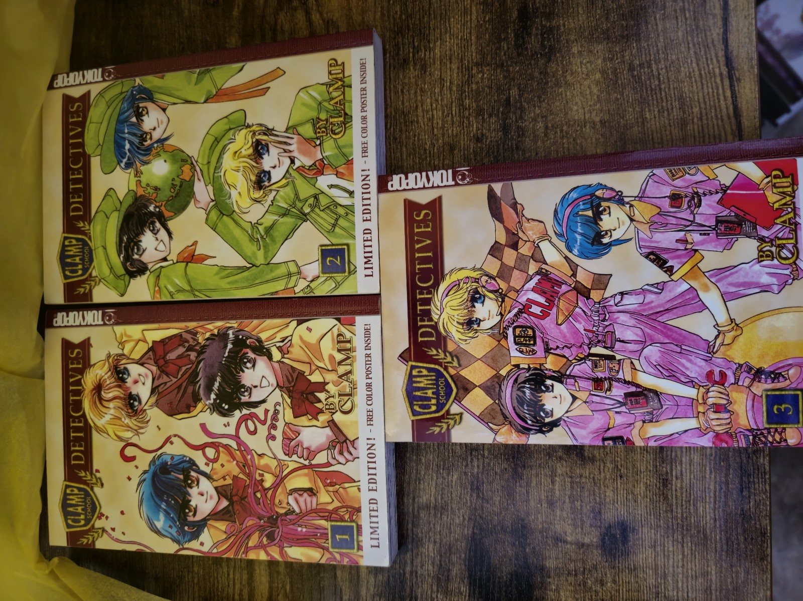 Clamp School Detectives Manga Set