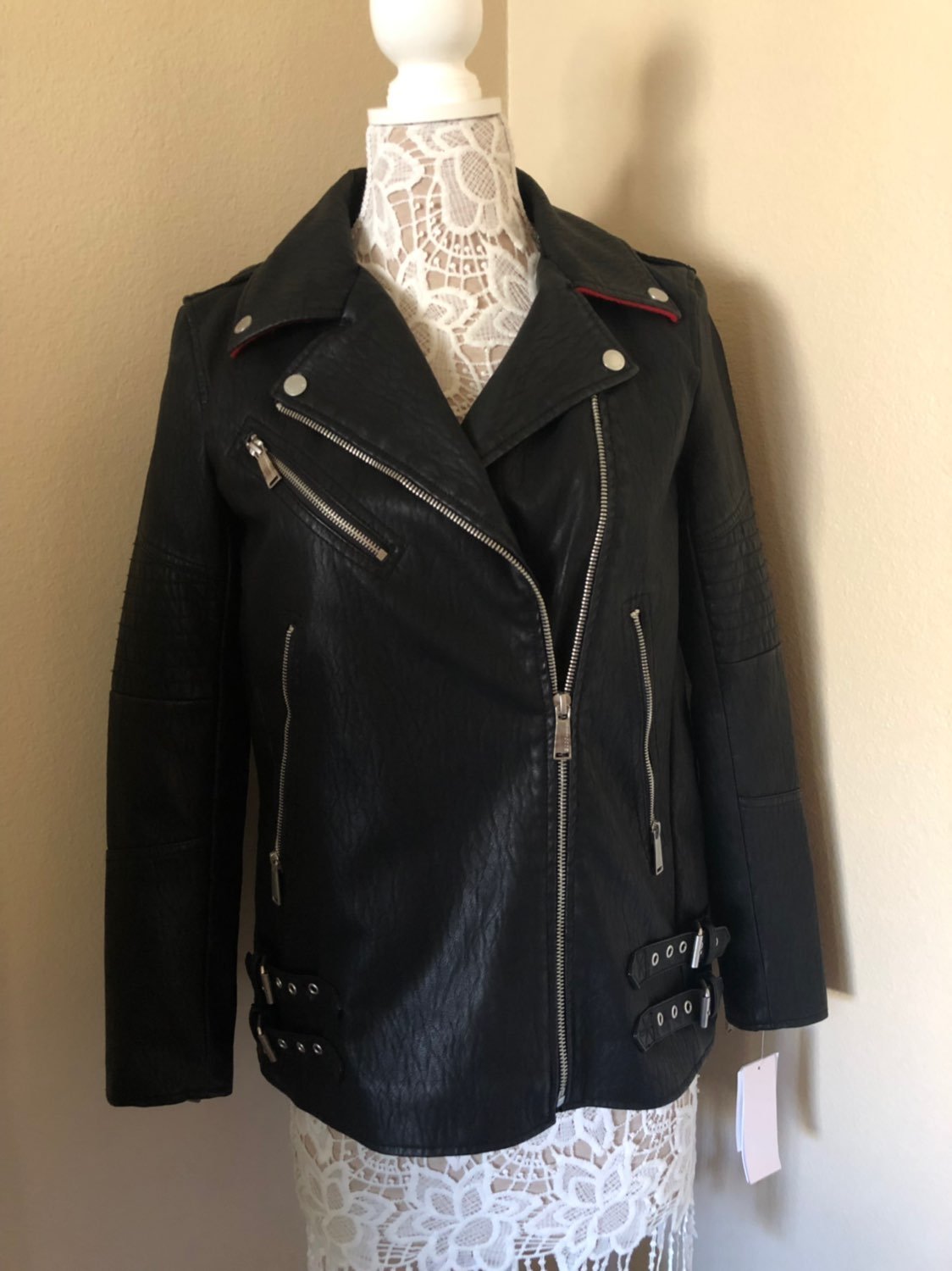 BCBG Leather Jacket