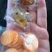 Pumpkin bead lot with Baltic amber