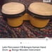 Kaman Wooden Instrument CB Latin percussion bongos Double hand drum Vintage Musi