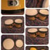 Kaman Wooden Instrument CB Latin percussion bongos Double hand drum Vintage Musi