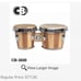 Kaman Wooden Instrument CB Latin percussion bongos Double hand drum Vintage Musi