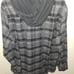 NWT Las Vegas Raiders Wild Collective Men Flannel Plaid Hoodie Large 150 Retail