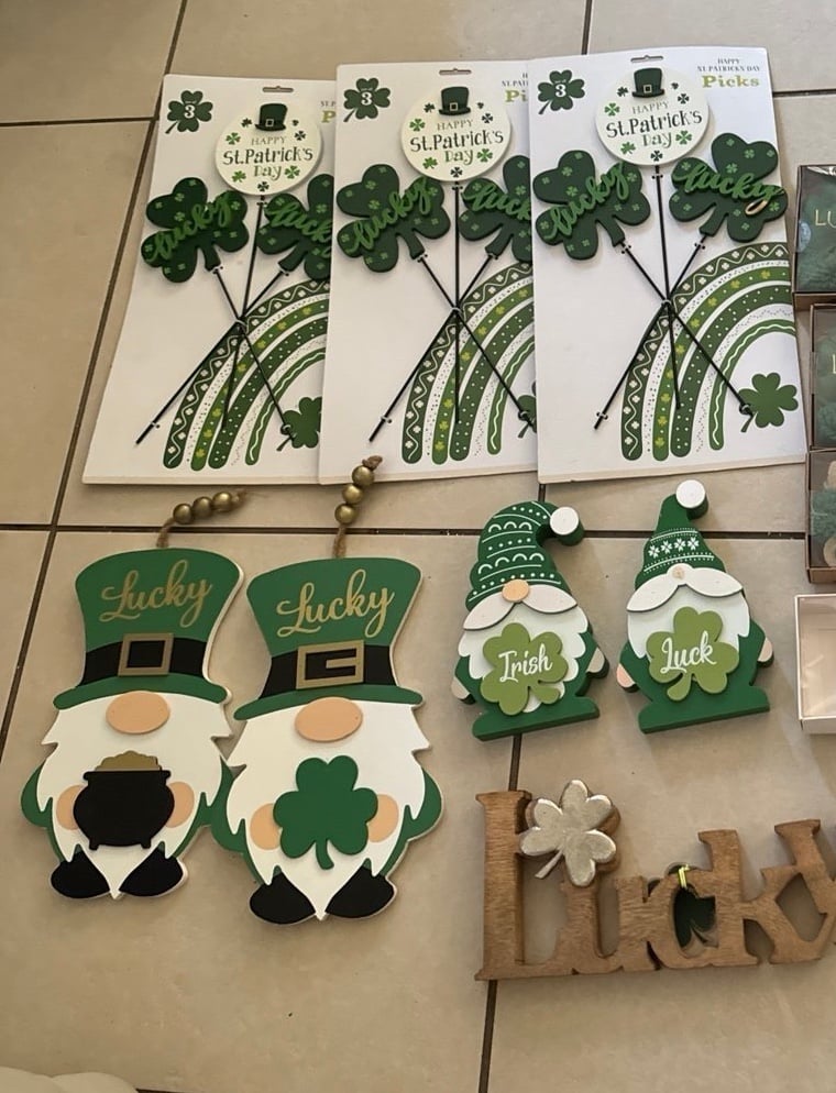 St Patrick’s Day decorations bundle