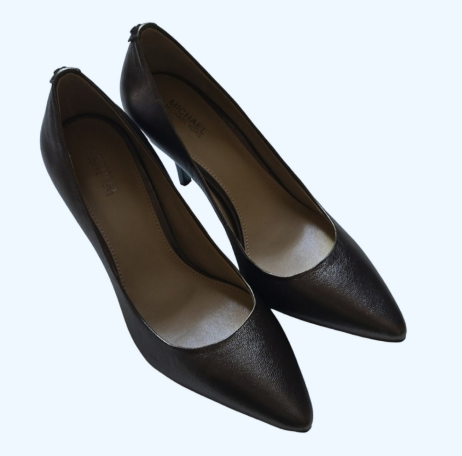 Michael Kors Metallic Bronze Grayish Heels-8M