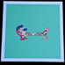 Raid71 Ren & Stimpy 10 x 10 Art Print Limited Edition 21/75 BNG Mystery Tubes