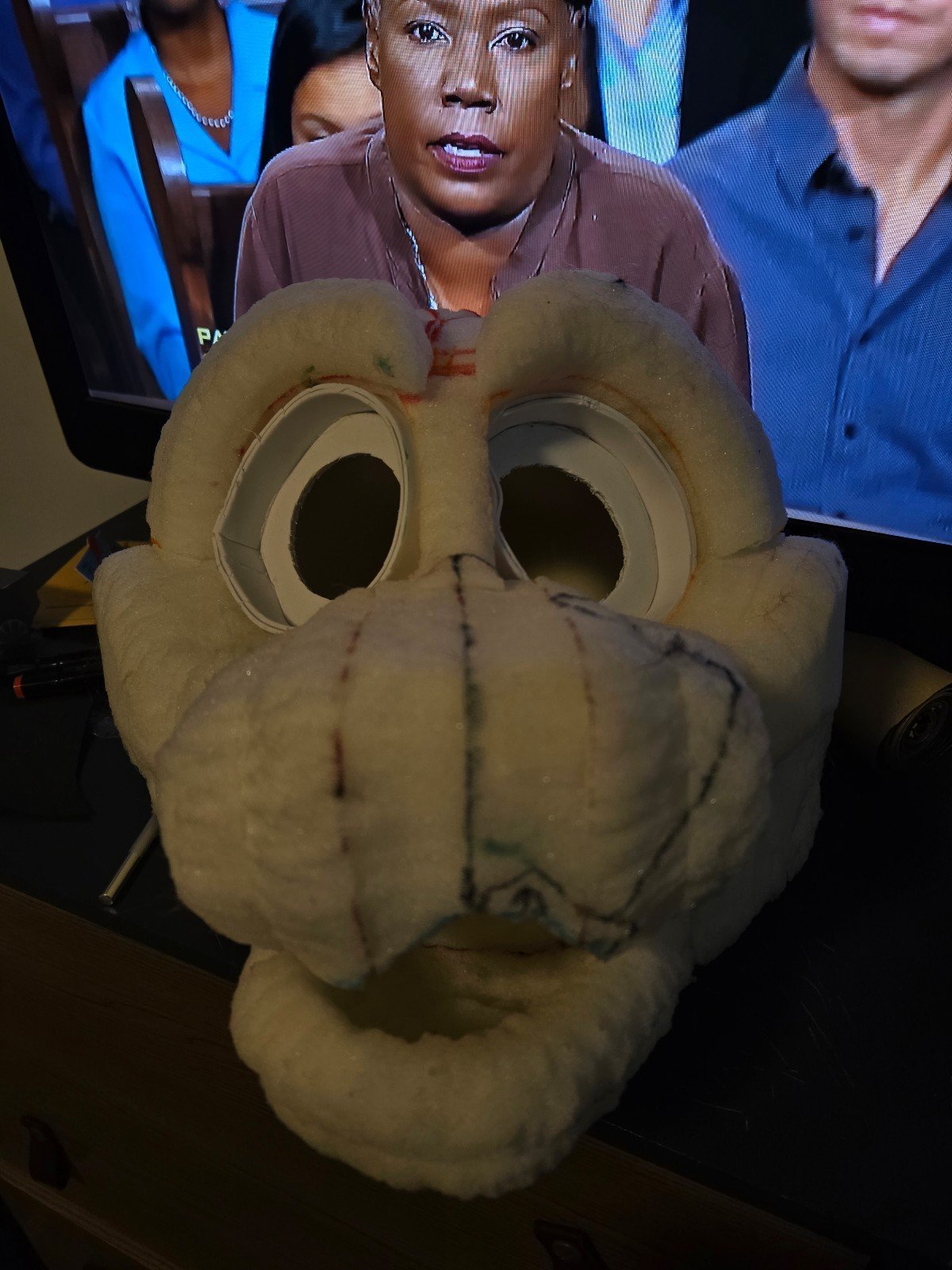 Unfinished fursuit base
