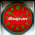Snap-on Tool Garage Shop Glow In The Dark Wall Clock New!
